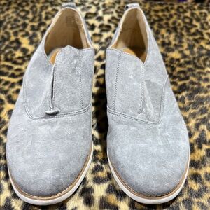 G.H. Bass & Co. Gray Suede Loafers